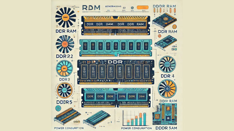 كل ما تحتاج معرفته عن أنواع الرامات (RAM) واستخداماتها