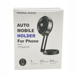 حامل هاتف أوتوماتيكي بالشفط Auto Mobile Holder مع تثبيت قوي وقاعدة مكتبية