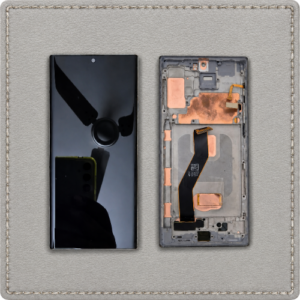 Original Samsung Galaxy Note 10 Plus Screen with Frame, Power Button and Volume Buttons