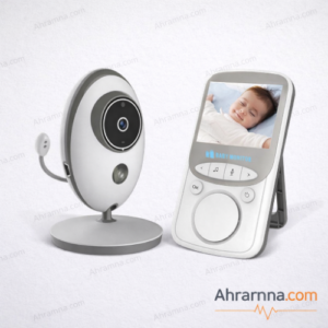 كاميرا مراقبة الأطفال لاسلكية بالفيديو – جهاز ديجيتال لمراقبة الطفل مع قياس درجة الحرارة وأغاني مهدئة