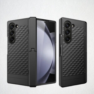 Full Protection Case with Hinge Cover & Invisible Kickstand for Samsung Galaxy Z Fold 6