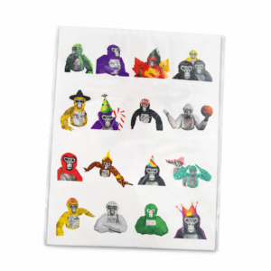 Gorilla Tag VR Kids Stickers – 8 Sheets