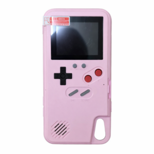 كفر ألعاب كلاسيكي لهاتف iPhone XR – شاشة وأزرار تحكم مدمجة (36 لعبة)