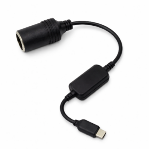 محول USB-C إلى ولاعة سيارة 12V –  USB-C to Cigarette Lighter Converter