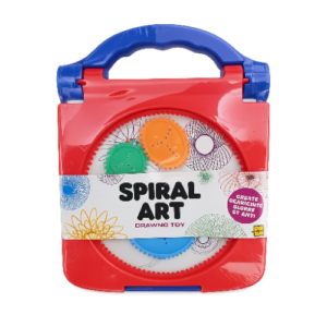 لعبة الرسم الحلزوني للأطفال – Spiral Art Drawing Toy مع تروس ملونة