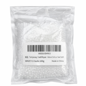 مادة إصلاح الأسنان المؤقتة – حبيبات بلاستيك حراري لتثبيت الأسنان المكسورة (100 جرام)