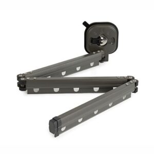 Mobile Foldable Suction Cup Clothes Rack – Extendable 127.5 cm