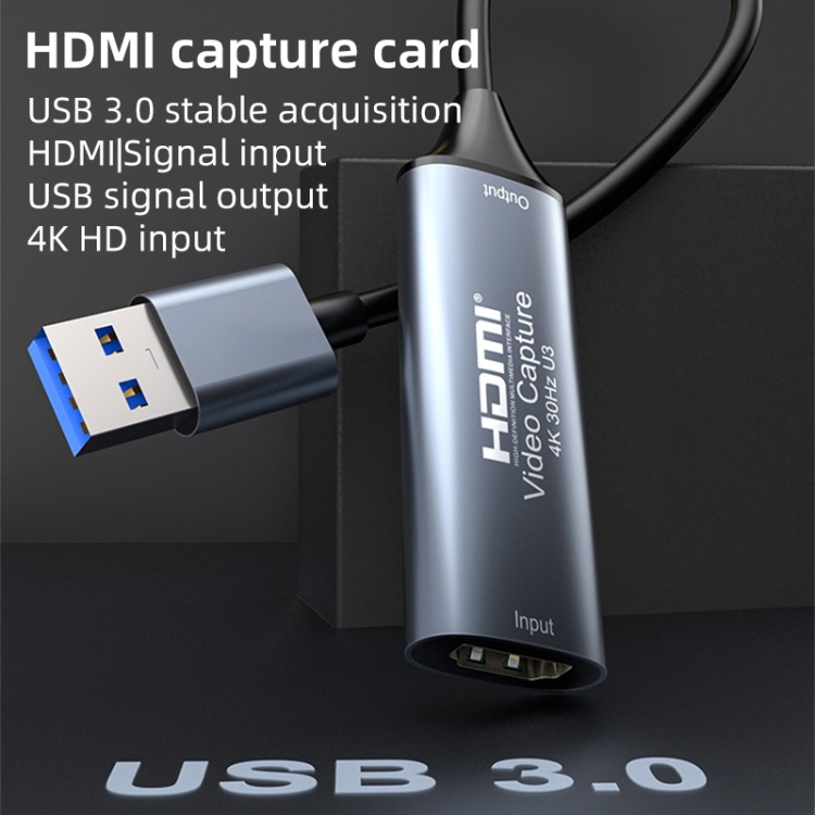 4K 30Hz HDMI to USB 3.0 Video Capture Card for Live Streaming & Recording - الصورة 5