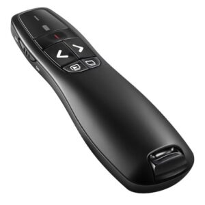 ريموت تقديم لاسلكي مع مؤشر ليزر – جهاز التحكم بعروض PowerPoint مع مستقبل USB