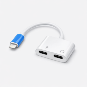 Lightning to USB-C Audio + USB-C Charging Adapter