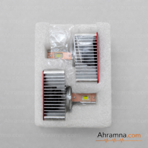 D5S LED Headlight Bulb 12V with Cooling Fan – High Power Car Headlamp Replacement