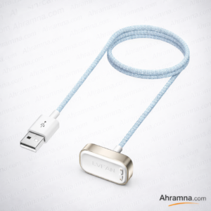 LVFAN Charger Cable for Fitbit Charge 6 / Charge 5 / Luxe, Fast Charging Nylon Braided Cable, 3.3 ft