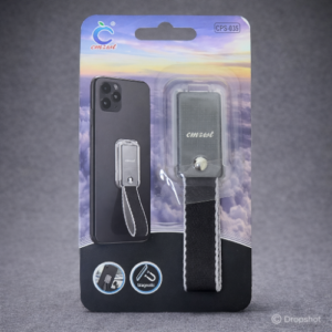 Finger Grip Loop Strap for Phones & Tablets – Slim Secure Holder with Stand