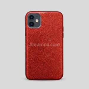 MateProx Glitter Protective Case for iPhone 11 – Red Sparkle