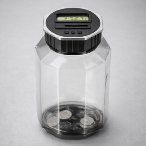 Digital Coin Counting Money Jar with LCD Display