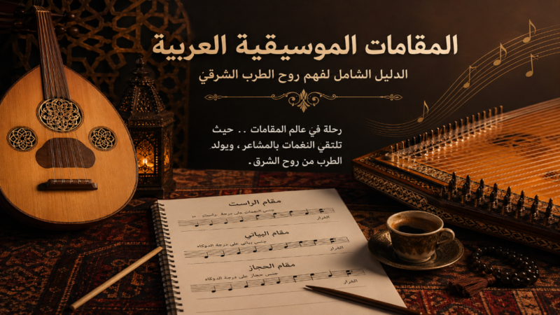 المقامات الموسيقية العربية: الدليل الشامل لفهم روح الطرب الشرقي