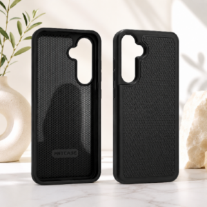 جراب حماية فاخر لهاتف Samsung Galaxy S24 Plus – تصميم شبكي مضاد للصدمات