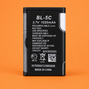 بطارية BL-5C قابلة لإعادة الشحن للهواتف والأجهزة الإلكترونية