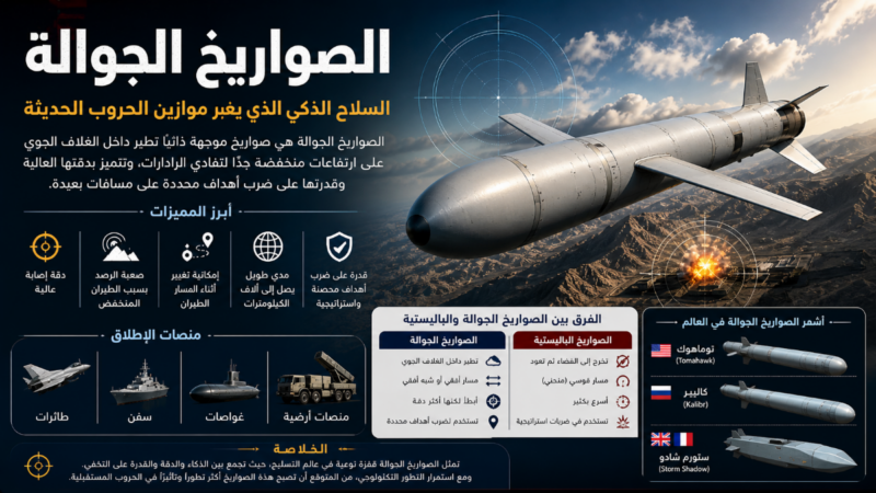 الصواريخ الجوالة “cruise missiles”
