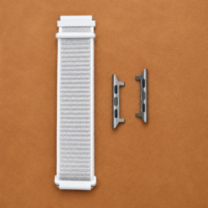 20mm Nylon Loop Watch Strap – White