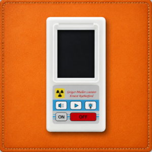 Portable Digital Geiger-Müller Counter Radiation Detector with Display Screen