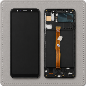 Samsung Galaxy A7 2018 A750 LCD Display Touch Screen Assembly with Frame