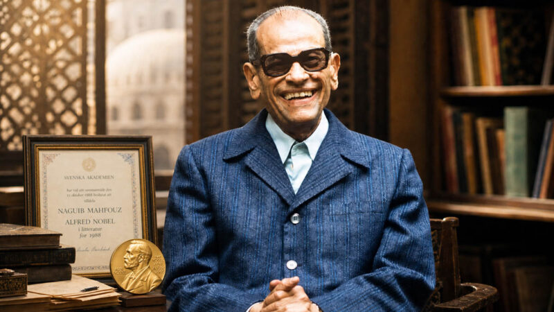نجيب محفوظ… أديب الحارة المصرية وصاحب نوبل الذي حوّل الواقع إلى أدب خالد