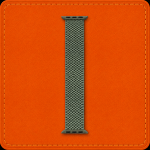 Apple Watch Braided Solo Loop Band – Green (38/40/41mm)