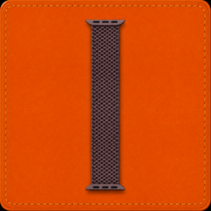 Apple Watch Braided Solo Loop Band – Maroon (38/40/41mm)