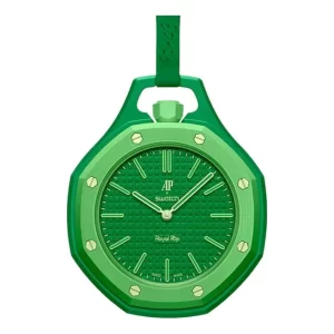 Royal Pop Luxury Pendant Watch – Green color with light green details on the bezel and dial.