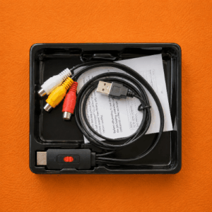 محول AV إلى HDMI 1080P – RCA إلى HDMI مع كابل USB للطاقة