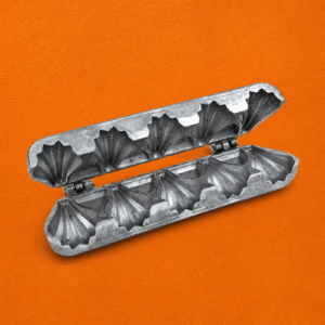 Aluminium Modak Mould Patti – 5 Cavity Traditional Sweet Maker Sancha