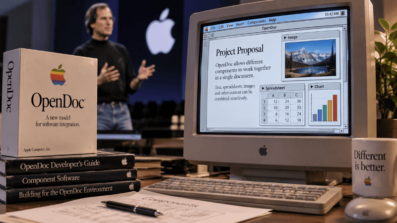 ما هو OpenDoc؟ مشروع Apple الطموح الذي اختفى من عالم البرمجيات