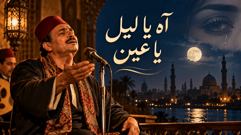 «آه يا ليل يا عين».. ما معنى أشهر عبارة في الغناء العربي وما أصلها؟