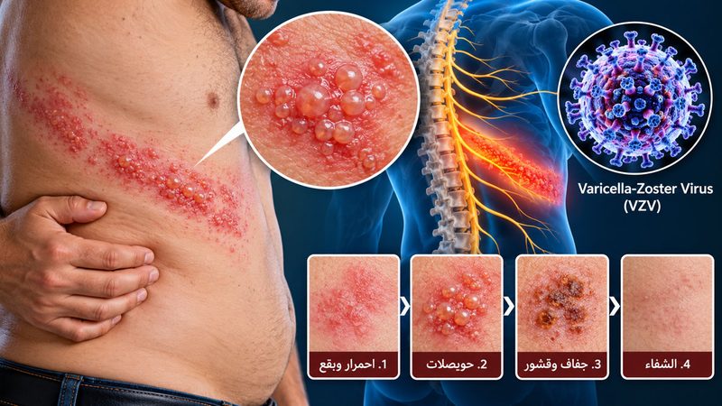 الحزام الناري: الأسباب والأعراض والعلاج وطرق الوقاية