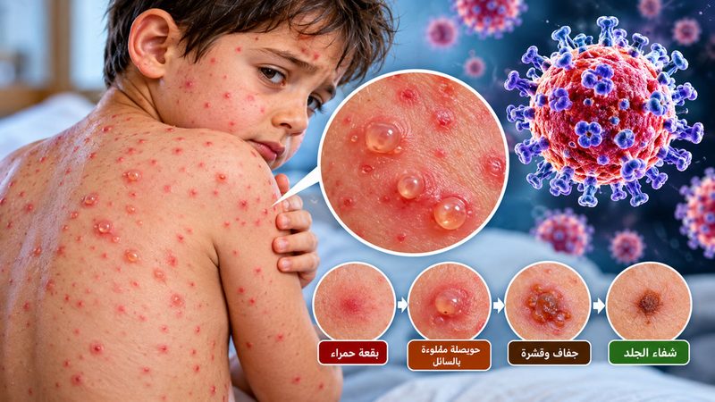 جدري الماء: الأسباب والأعراض وطرق العدوى والعلاج والوقاية