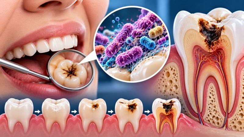 تسوس الأسنان.. كيف يبدأ ثقب صغير وقد ينتهي بفقدان السن؟